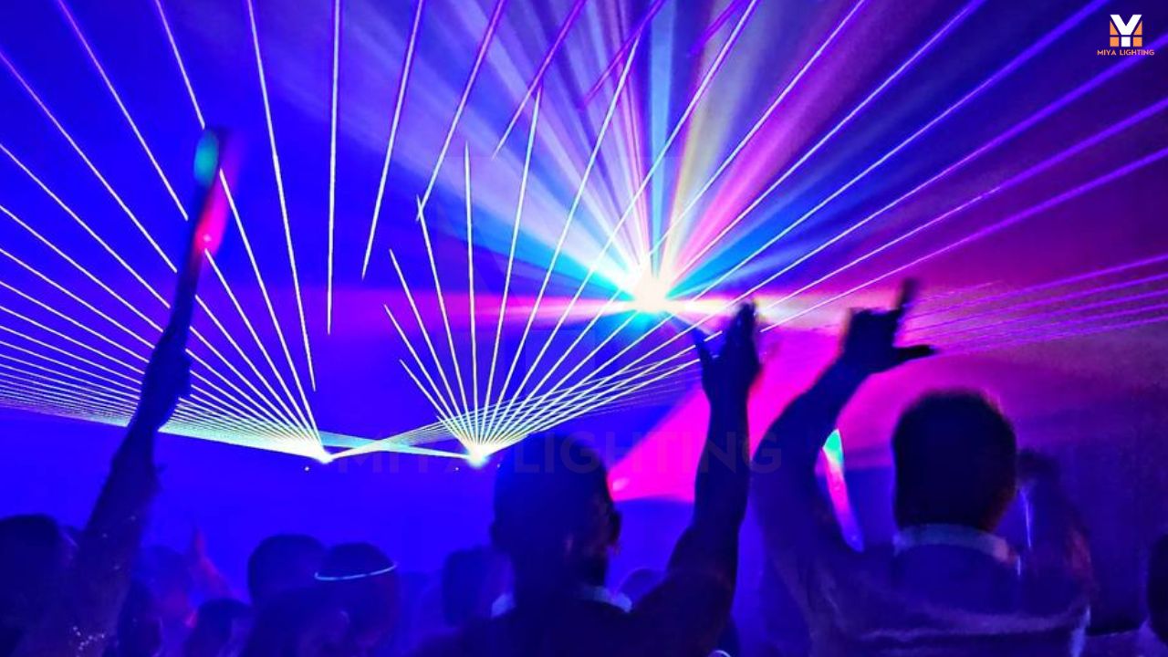 Outdoor Laser Wedding: A Real Wedding Story That Lit Up the Night