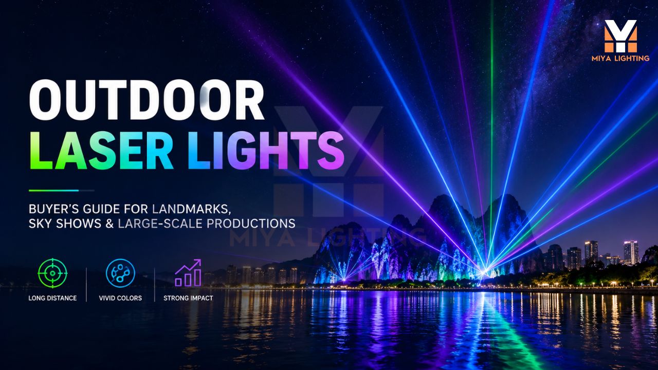 Outdoor Laser Lights Buyer’s Guide for Landmarks and Sky Shows