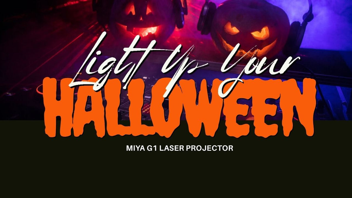 Light Up Your Halloween: Meet the MIYA G1 Laser Projector