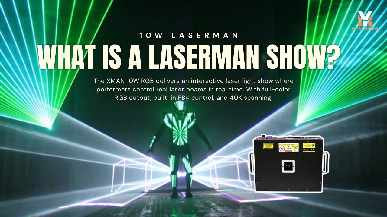 What Is a LaserMan Show? How Interactive Laser Performance Creates the Future of Laser Entertainment