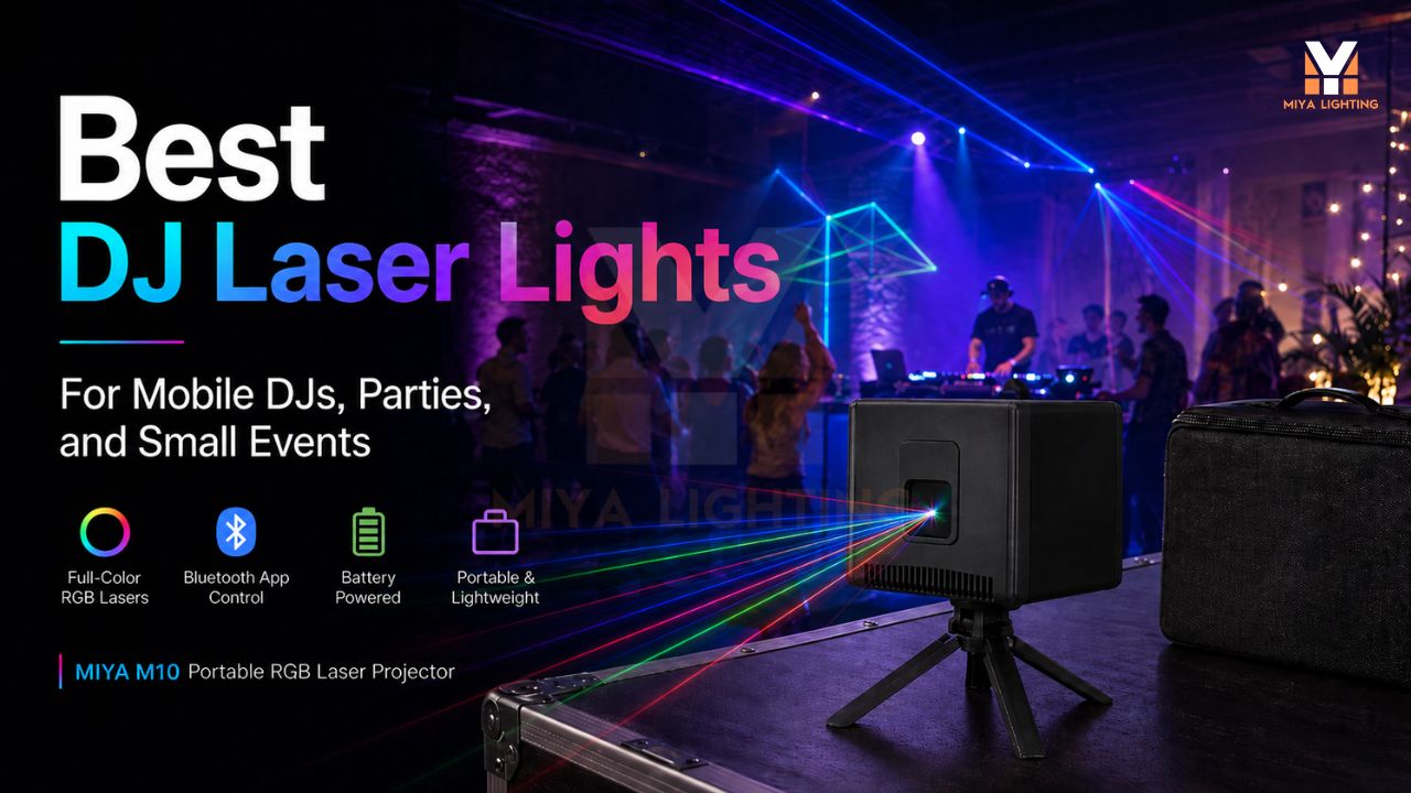 Best DJ Laser Lights for Mobile DJs, Parties, and Small Events