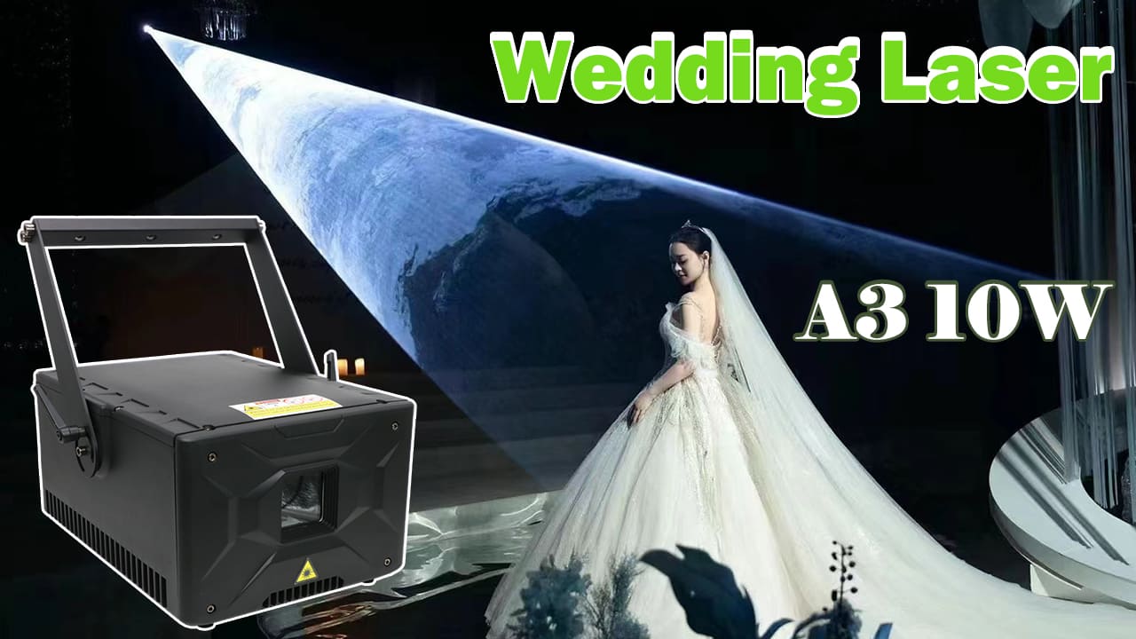 MA3 APP wedding laser light show that transforms your big day into a magical celebration
