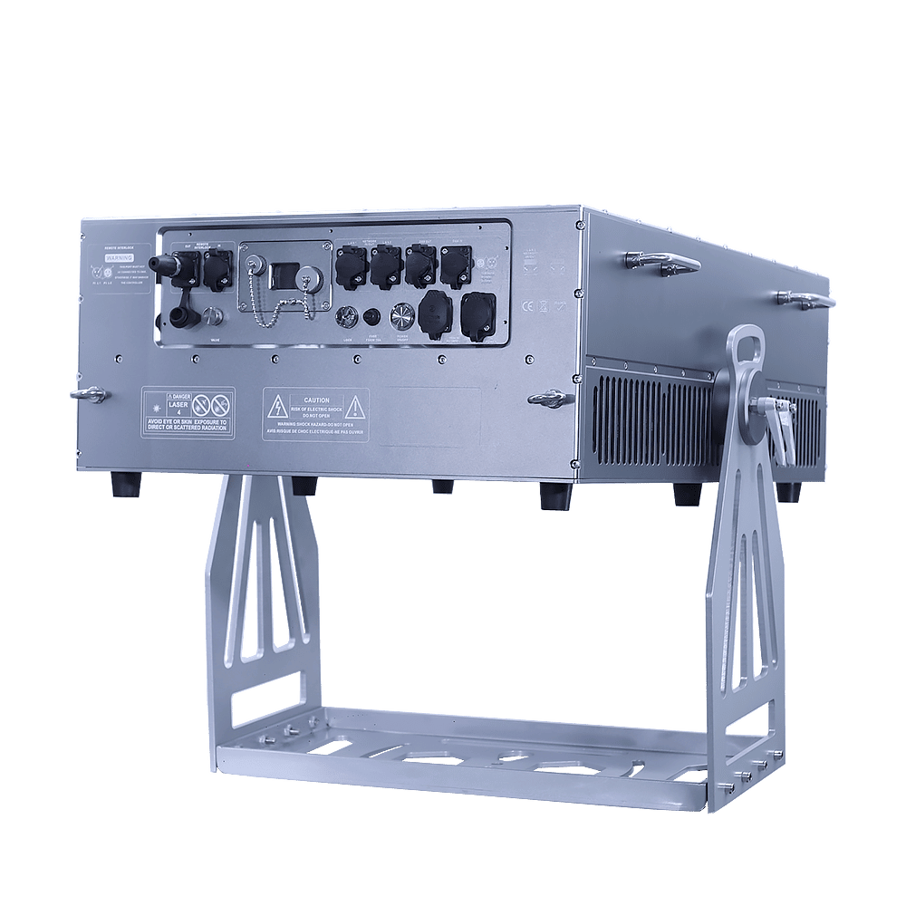 MY9 100W Waterproof Outdoor Laser Projector for Outdoor Laser Light Show Setup