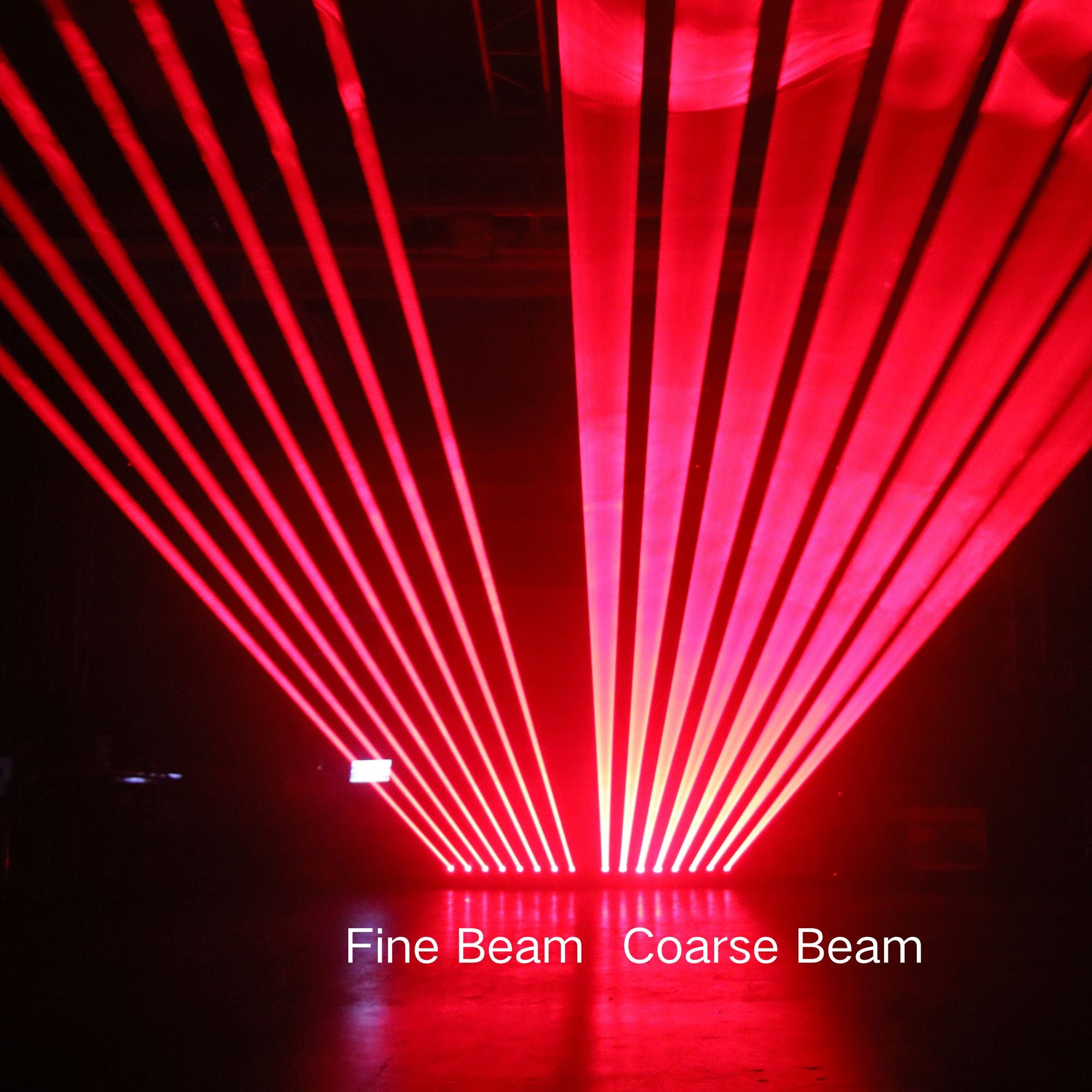 8 Eyes Moving Head Red Laser Beam Pro System for Stage Light DMX Control Laser Bar Disco Lights for Party