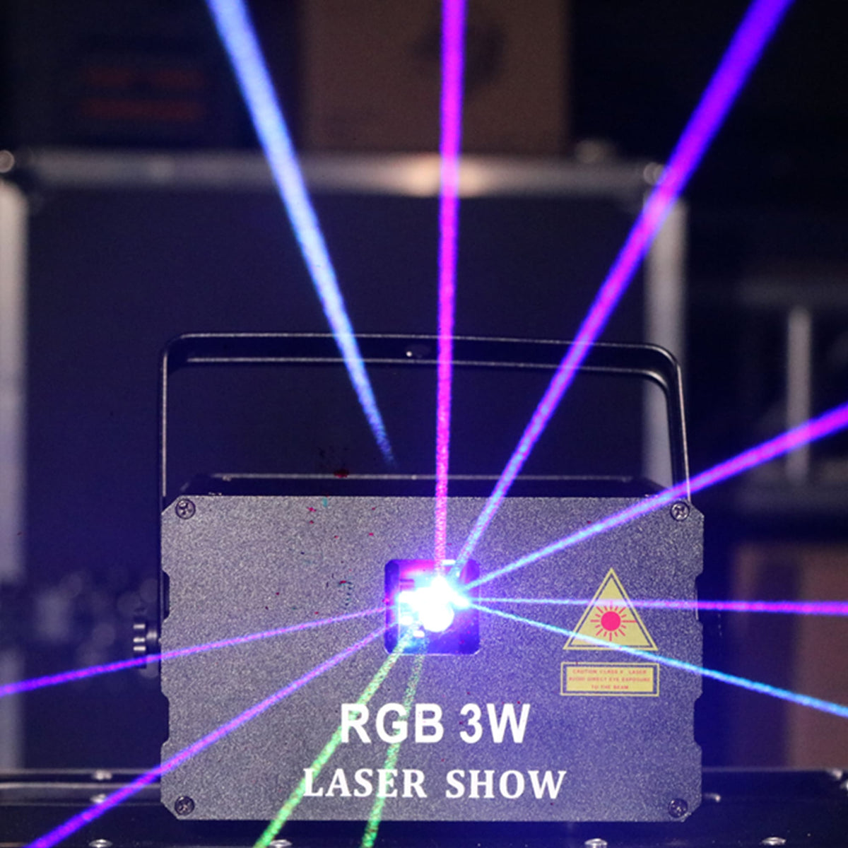 3W RGB Animation Laser Lights Projector DMX ILDA Scan DJ Party Show Stage Lighting