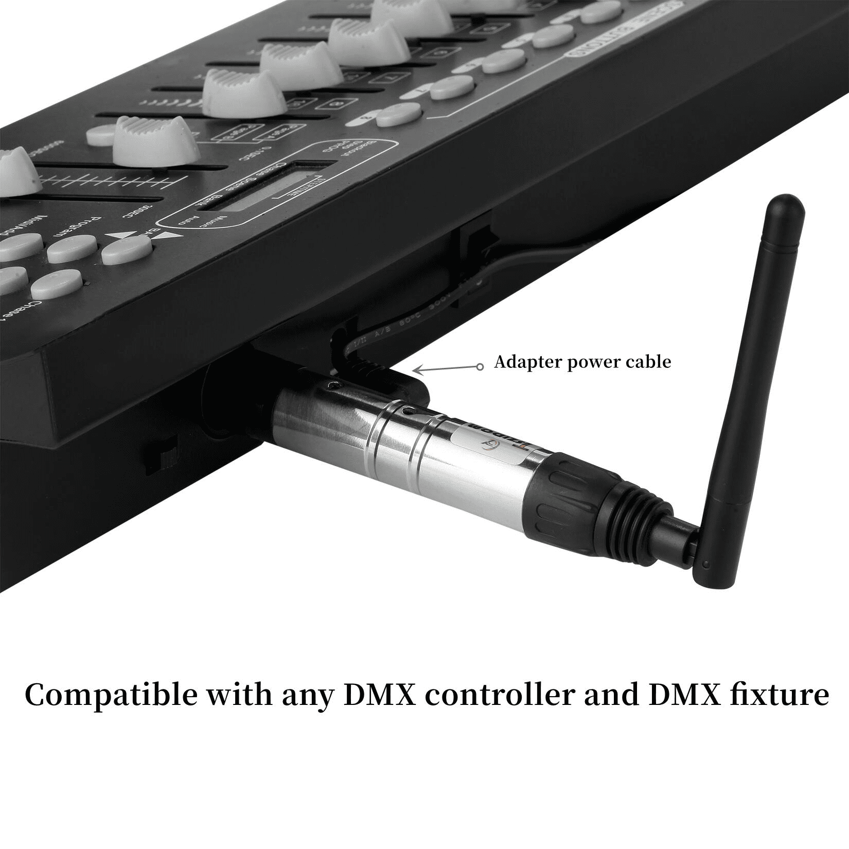 DMX512 Wireless Transmitter and Receiver Lighting Control System for Stage Events