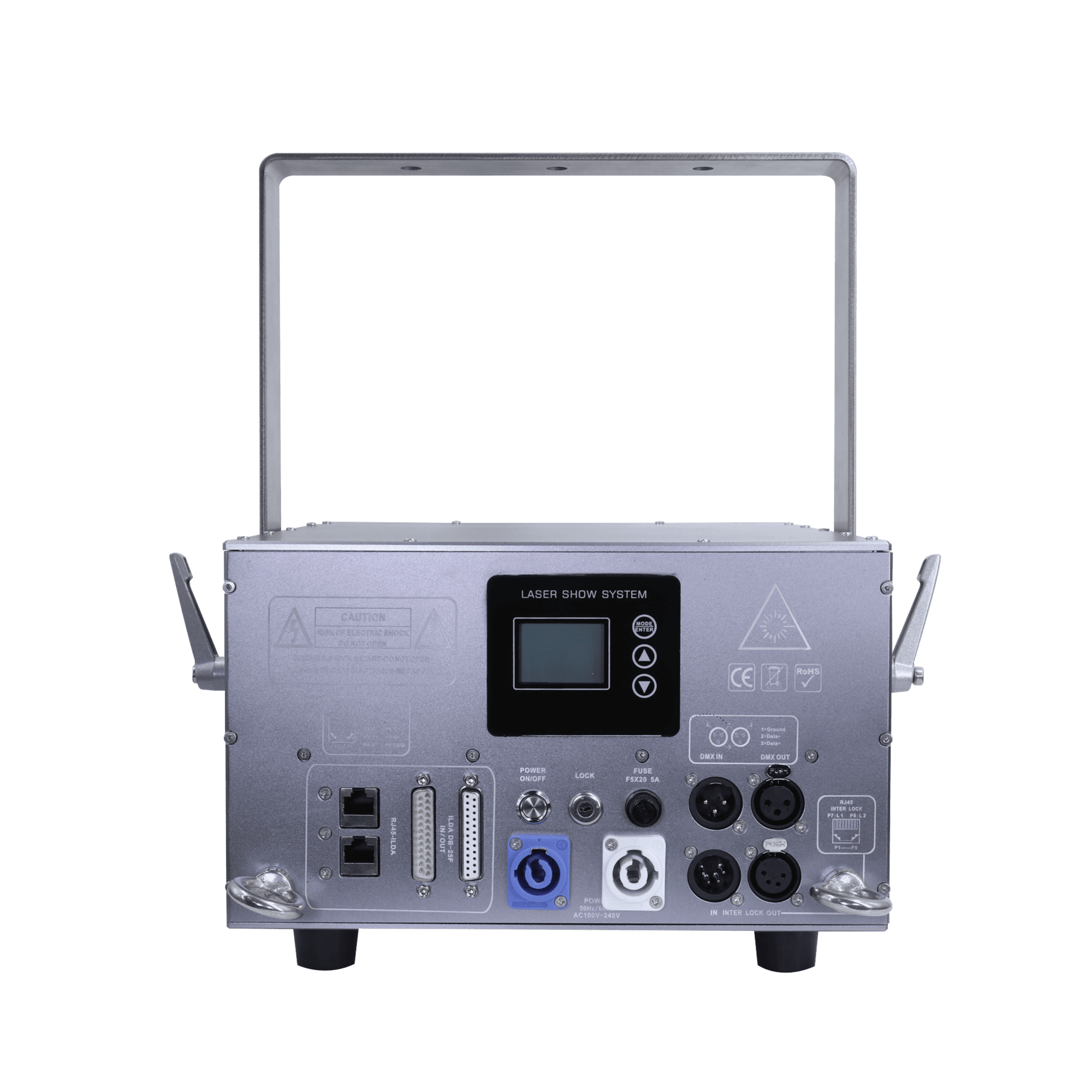 MY4-A 20W RGB Laser Projector with APP Control for Stage Event Lighting