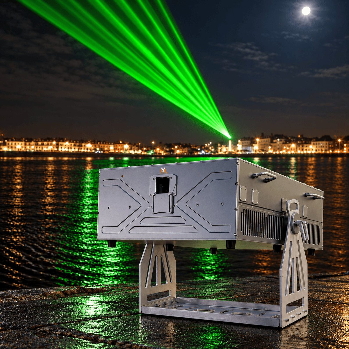 MY9 100W Waterproof Outdoor Laser Projector for Outdoor Laser Light Show Setup