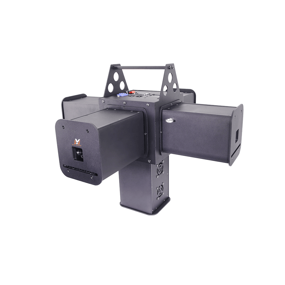 5WĂ5 Moving Head Laser Projector with Lifting Winch System Professional Laser Stage Lighting