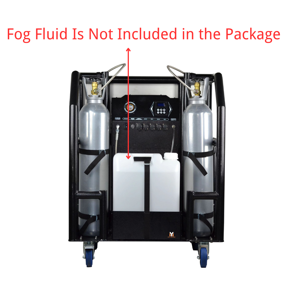 Outdoor 1500W Large Fog Machine With Remote For Stage and Events
