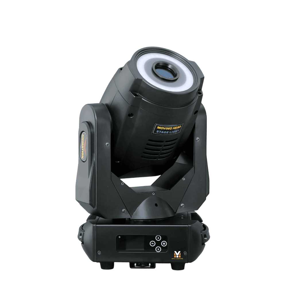 MFY 3W RGB Moving Head Laser Light Projector for DJ Club Concert Stage with 140 Patterns and DMX Control