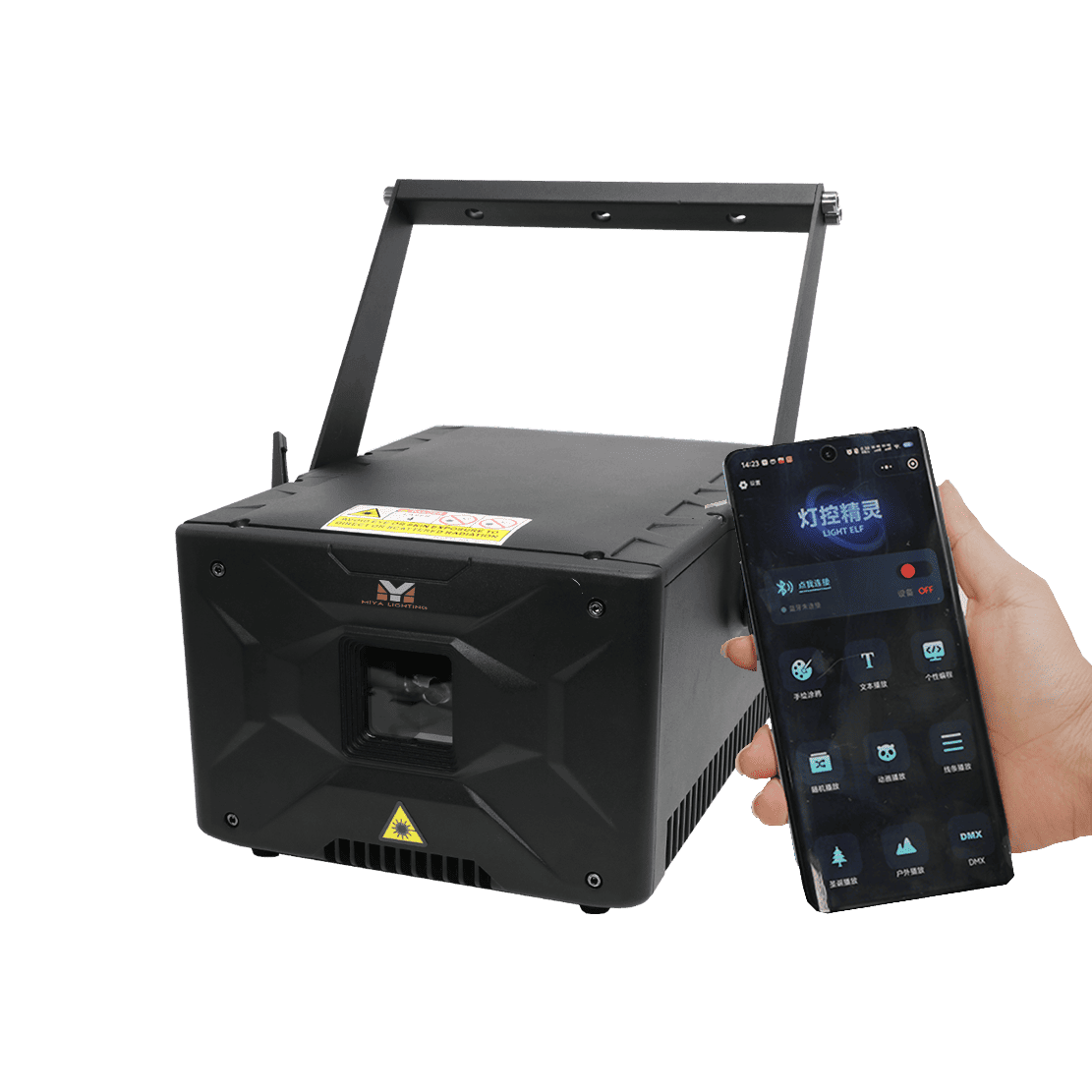 APP Control A4 Outdoor Laser Light RGB DMX IP66 Waterproof Stage Laser Lights