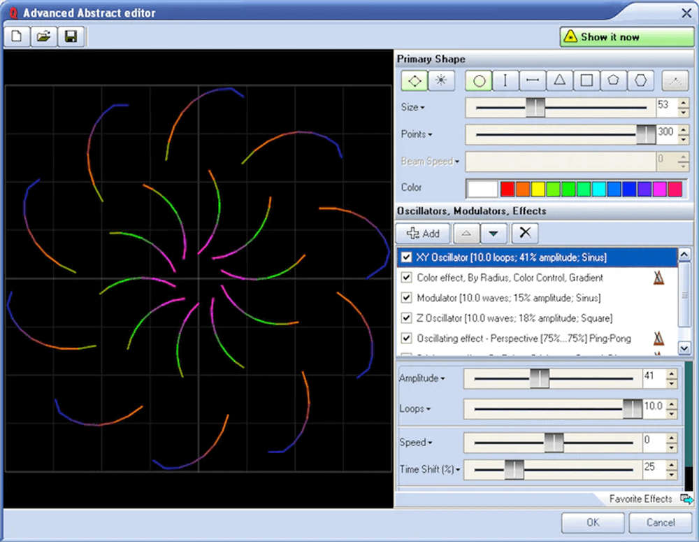 Stage laser lighting intelligent control software FB4 External System