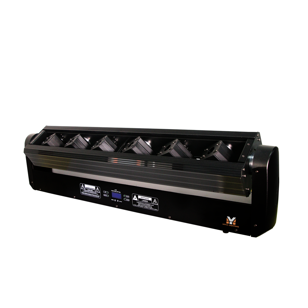 6 Eyes RGB Laser Moving Head Full Color laser stage lighting Monster DJ club lighting laser light show