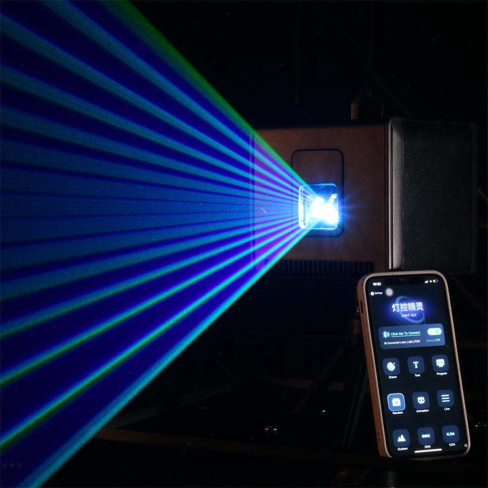 BlackCube Portable 1-5W Laser Lights