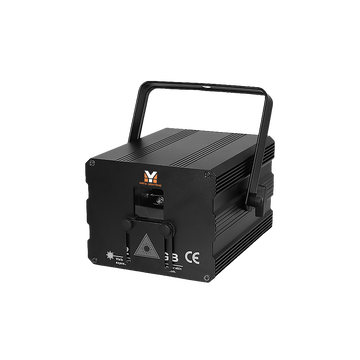 RGB 2W DJ Laser Light  3D Full Color Animation Patterns Sound Activated Party Event Effect Light