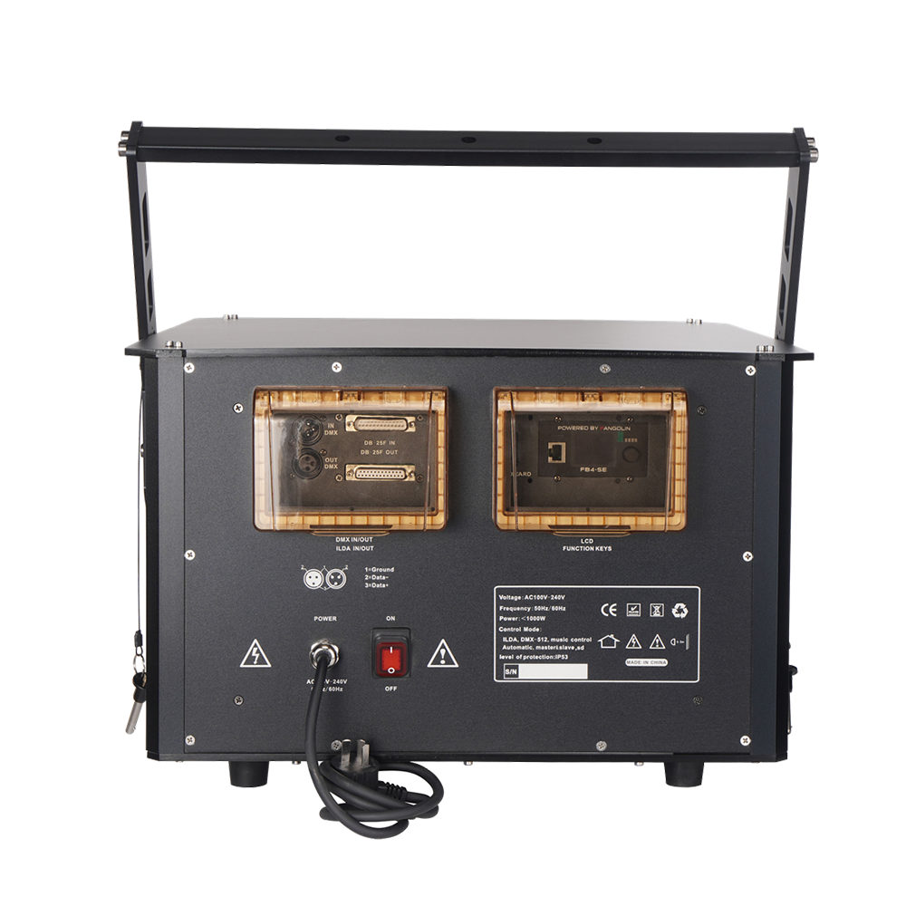 M4500 RGB Laser Mapping Projector 40W High Power Outdoor Laser Light