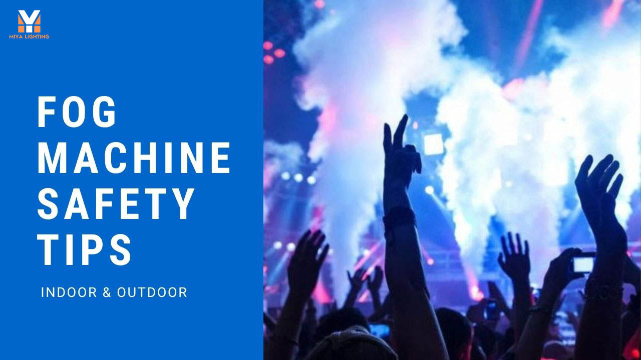 Fog Machine Safety Tips for Indoor & Outdoor Events