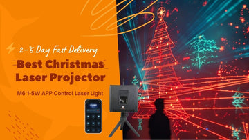 Looking for the Best Christmas Laser Projector The MIYA M6 Makes Holiday Decorating Easy