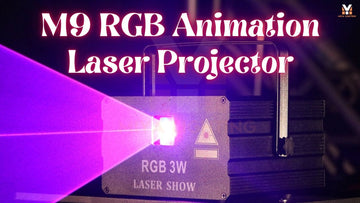 M9 3–5W RGB Animation Laser Projector for DJ Party and Stage Shows