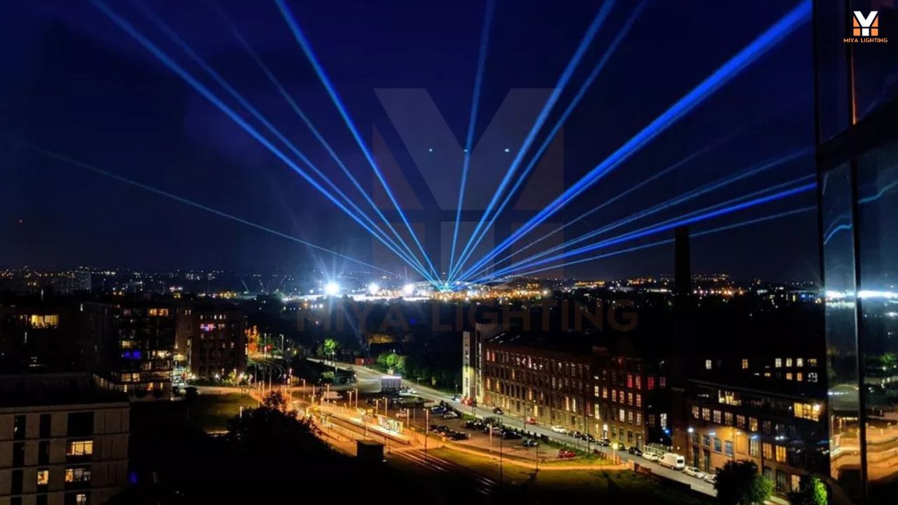 MIYA MY8 100W Outdoor Laser Light Projector Built for Big Outdoor Shows