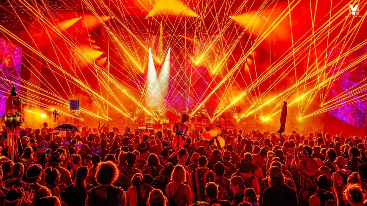 Arrows For Rave Creating Mesmerizing Rave Laser Light Installations