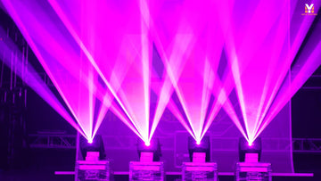 Four A4 10W Outdoor Lasers Create Your Complete MIYA Holiday Light Show