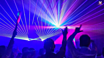 Outdoor Laser Wedding: A Real Wedding Story That Lit Up the Night