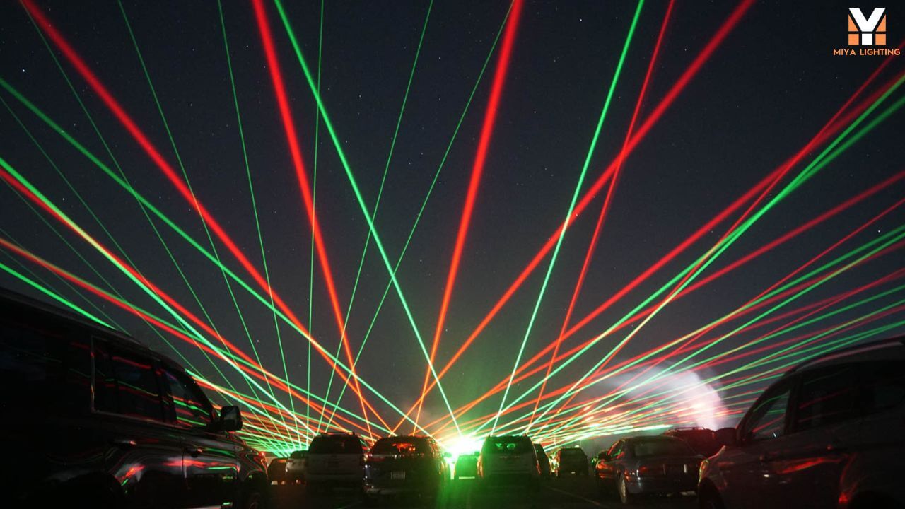 How to Create the Ultimate Outdoor Laser Light Show