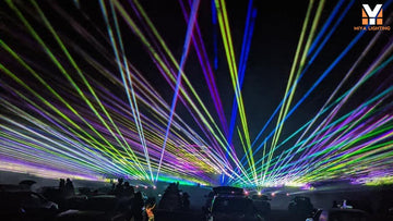 Experience the Enchantment of the Holiday Drive-In Laser Show