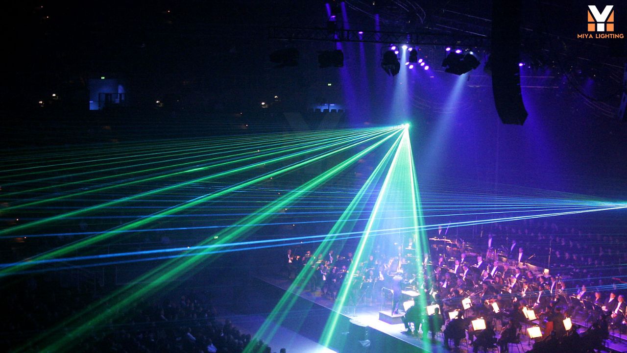 MIYA Laser Cube The Ultimate DJ Laser Projector for laser light shows and Stage Performances