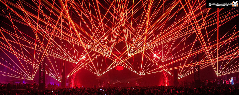 Outdoor Performance Music Festival Light Show Custom Lighting Equipment