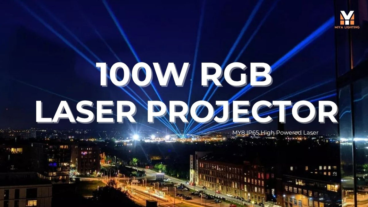 How Powerful Is a 100W RGB Laser Projector?