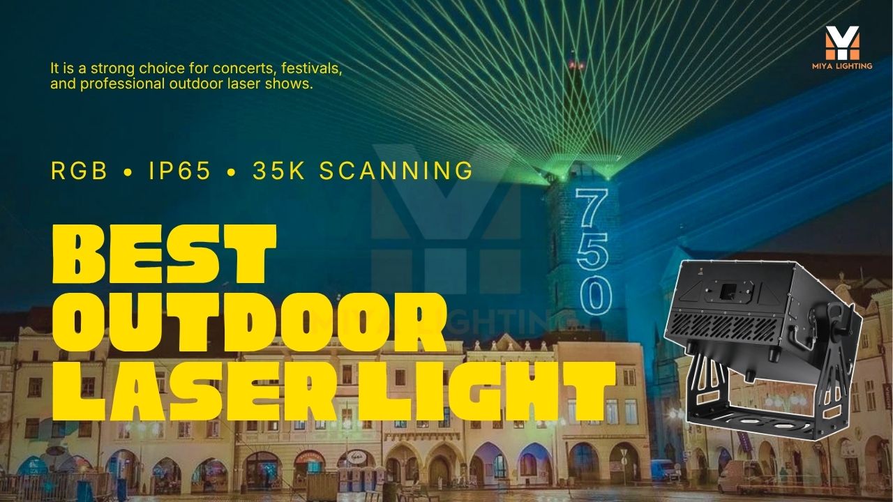 Outdoor Laser Lights for Big Events: Where to Use Them and What Projector You Need