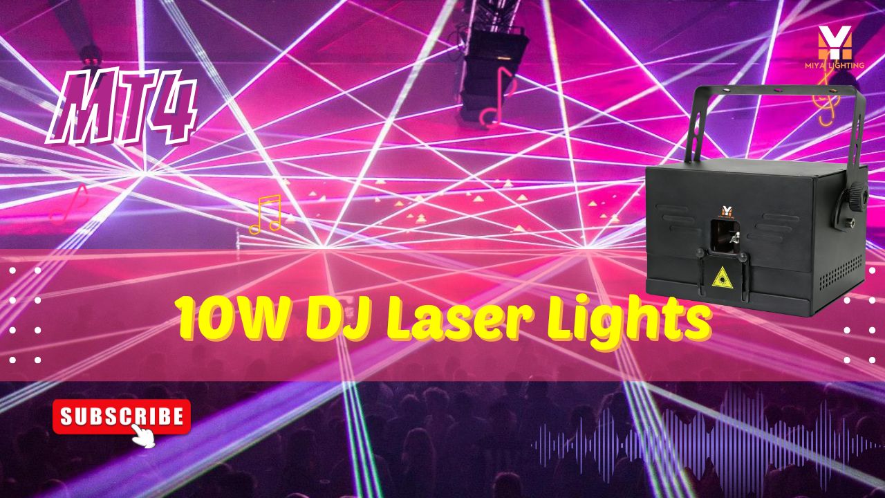 MIYA 10W DJ Laser Lights Explode Your Booking Rates In 2026