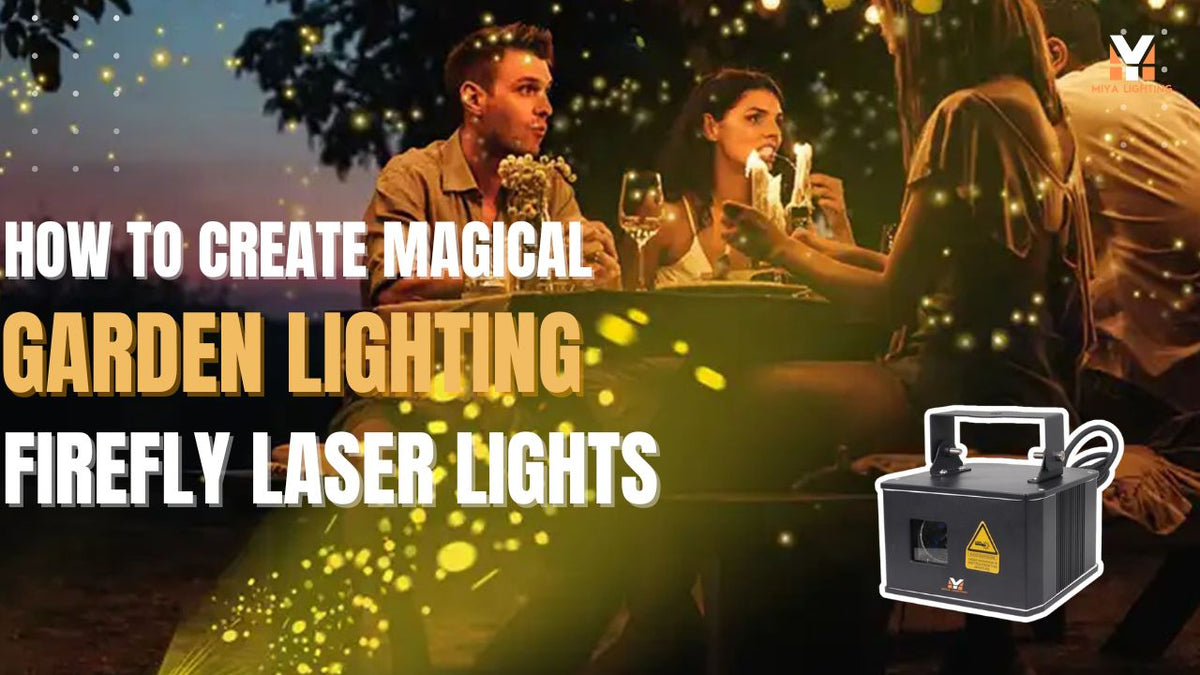 How to Create Magical Garden Lighting with Firefly Laser Lights