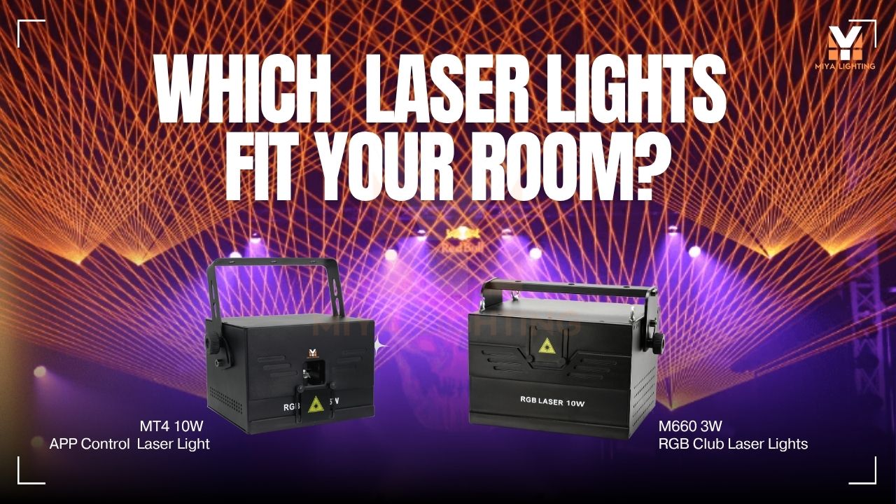 From House Parties to Small Clubs: Which MIYA DJ Laser Lights Fit Your Room?