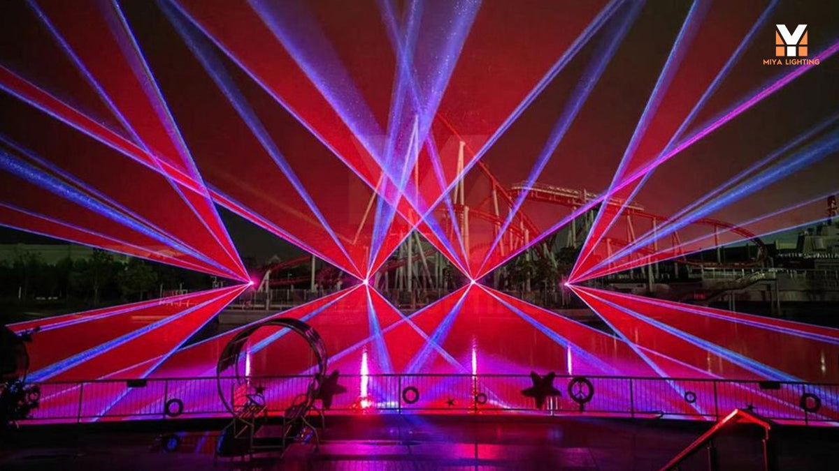 How to Plan a Theme Park Laser Light Show