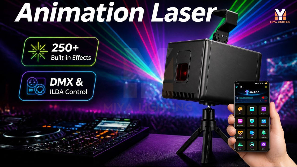 How to Project Names and Messages with an App-Controlled Laser