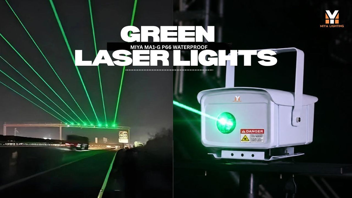 How to Use Green Laser Lights for Roadside Landscape Lighting