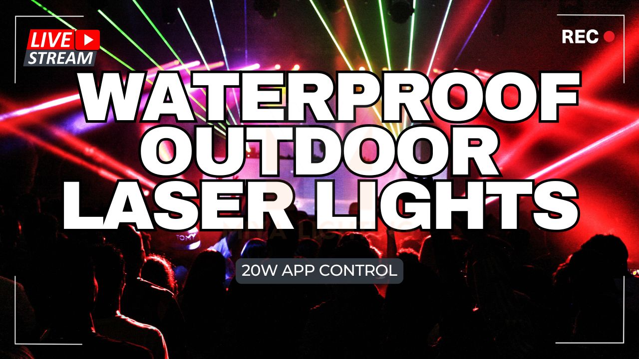 Best Outdoor Laser Light Projector Setup Tips for Festivals and Concerts