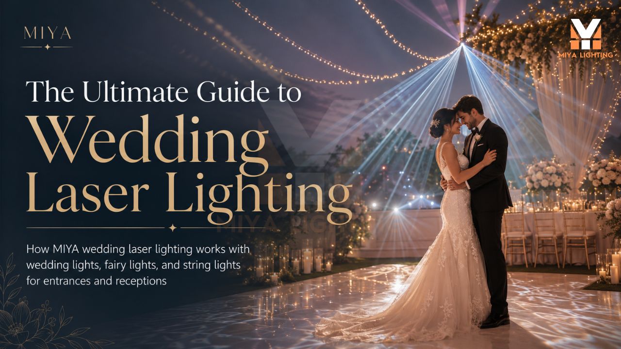 The Ultimate Guide to Wedding Laser Lighting