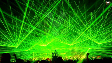 MIYA SF6 Outdoor Laser Light Transform Your Night Sky with Powerful 40W RGB Effects