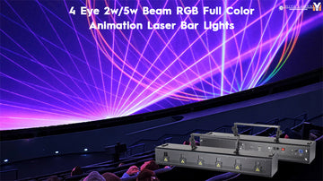 Transform Your Events with the M6 Series 12W RGB Laser Projector for Stunning Stage Lighting