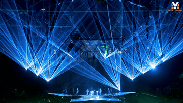 How Does Stage Laser Enhance 3D Mapping Shows