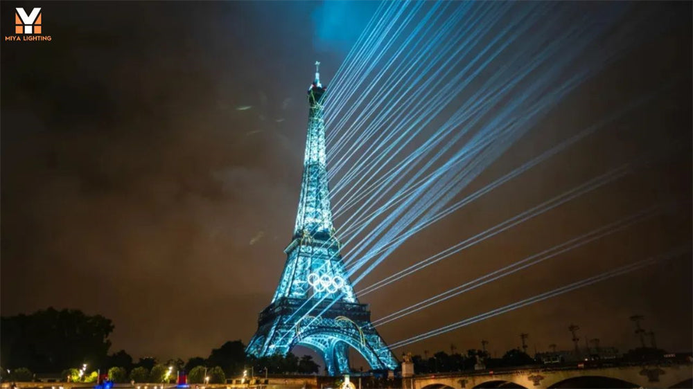 MIYA Laser Lights Transform Paris Olympic Ceremony with Stunning Outdoor Laser Lights Display