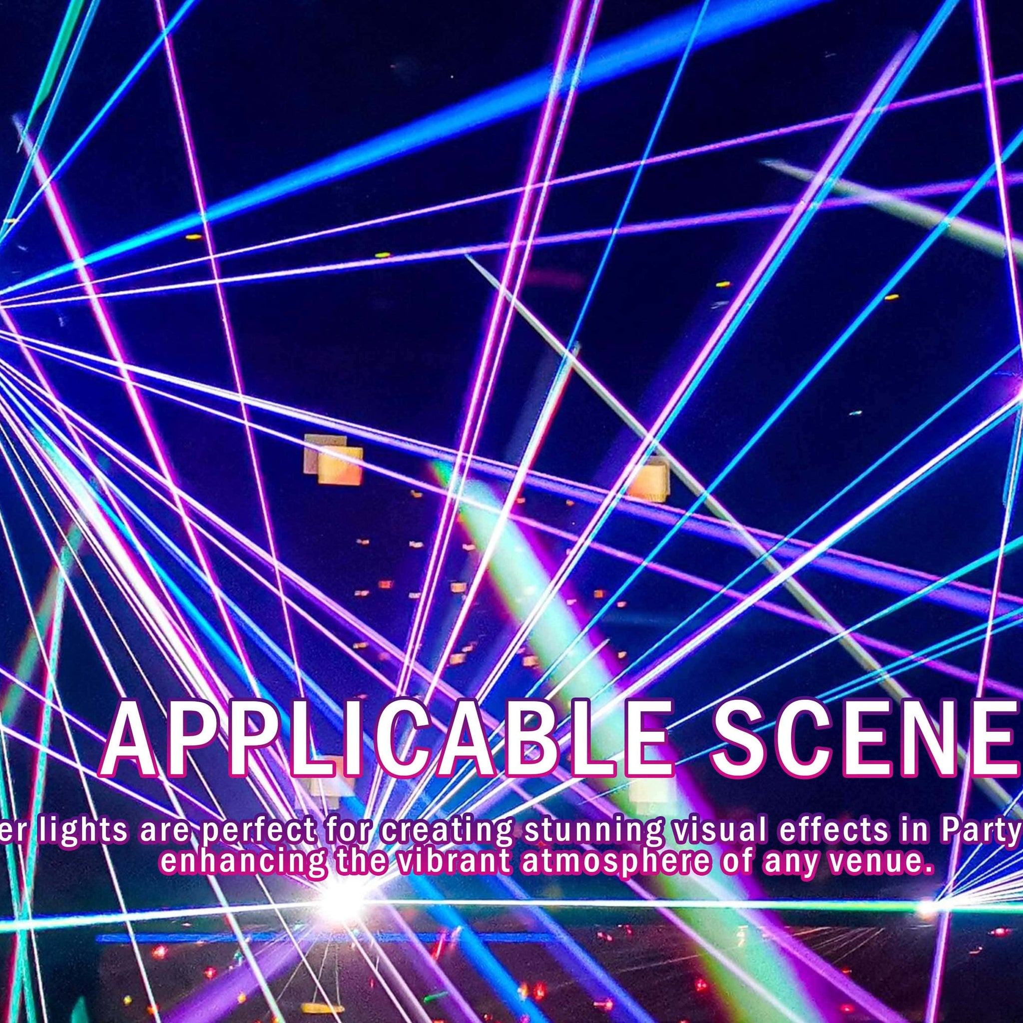 Multiple Patterns 200 designs Party Laser Light