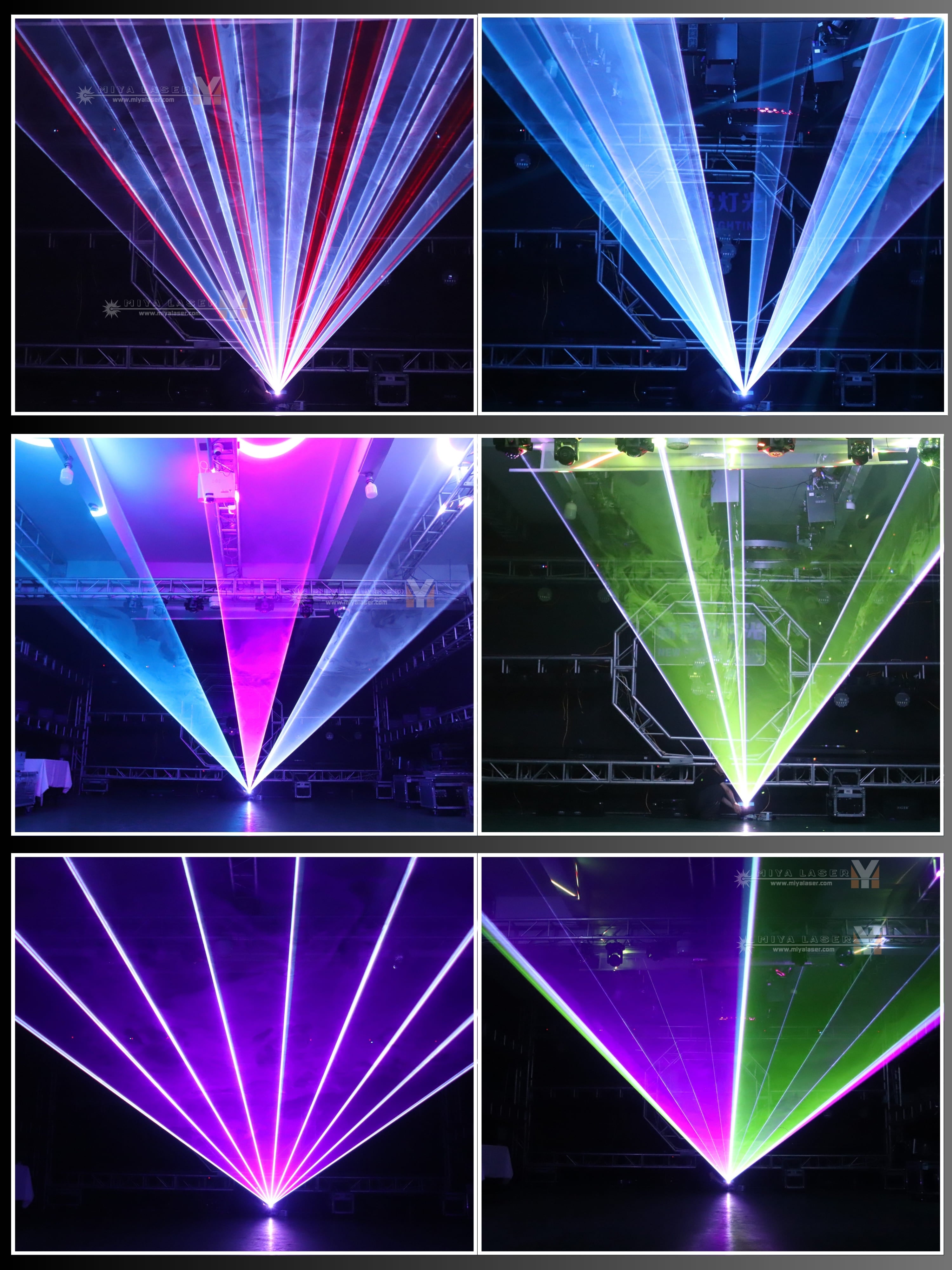 Professional 5W RGB Animation Laser Projector DMX ILDA for DJ Club Lig