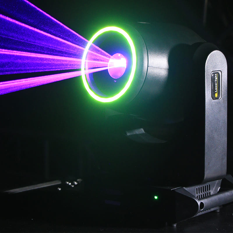 DMX RGB Animation Moving Head Light