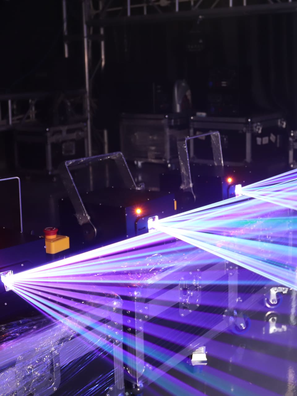 High-Power RGB Laser Projection